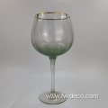 custom spraying colored gin glass cup set